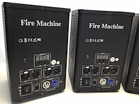 Fire machine vlammenwerper (4x) inclusief flightcase - afbeelding 2 van  7