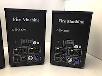 Fire machine vlammenwerper (4x) inclusief flightcase - afbeelding 3 van  7