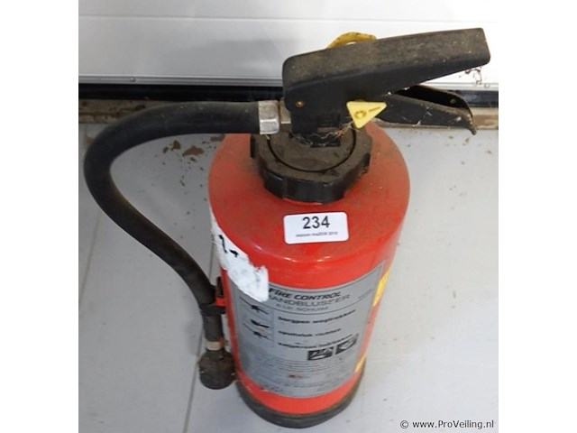 Firecontrol schuim brandblusser - afbeelding 2 van  5