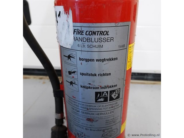Firecontrol schuim brandblusser - afbeelding 3 van  5