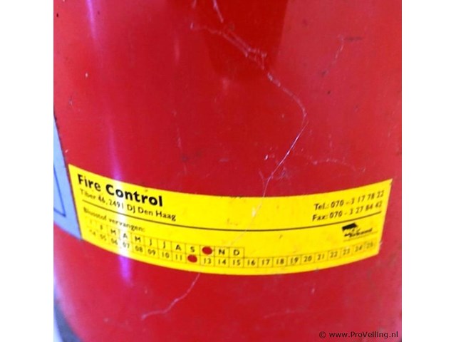 Firecontrol schuim brandblusser - afbeelding 5 van  5