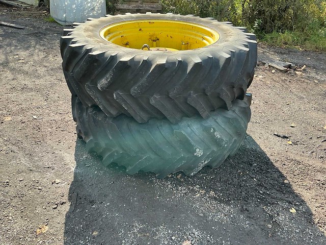 Firestone 18.4r38 radial 7000 band, wiel en velg (2x) - afbeelding 4 van  9