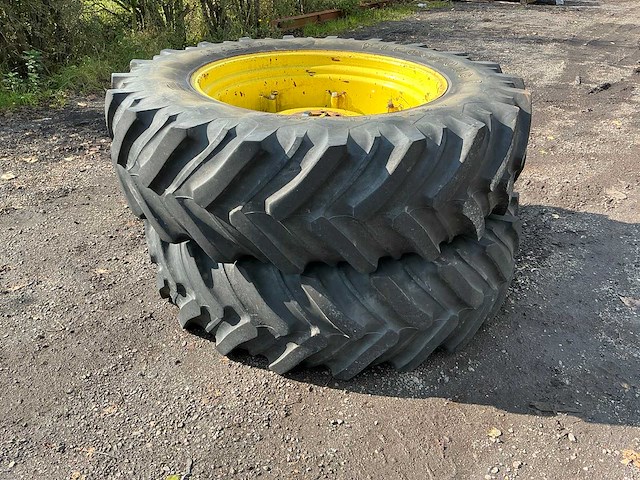 Firestone 18.4r38 radial 7000 band, wiel en velg (2x) - afbeelding 5 van  9