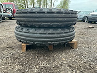 Firestone band, wiel en velg 7.50-20 afkomstig fiat 1000 tractor - afbeelding 3 van  6