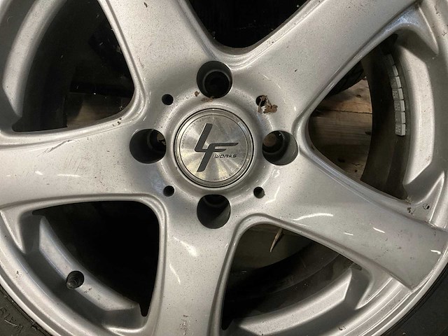 Firestone winterhawk 3 winterband met aluminiumvelg (4x) - afbeelding 2 van  5