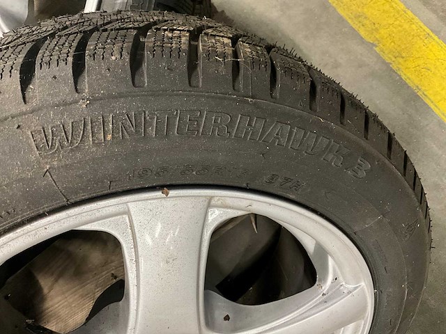 Firestone winterhawk 3 winterband met aluminiumvelg (4x) - afbeelding 3 van  5