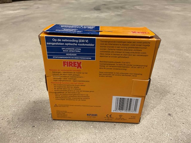 Firex kf20r 230v rookmelder (10x) - afbeelding 2 van  2
