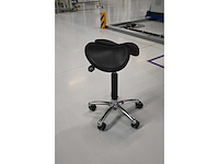Firmseats ergonomische in hoogte verstelbare zadelkruk - afbeelding 3 van  4