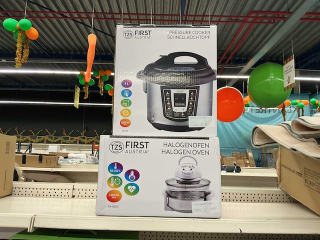 First austria halogen oven en snelkookpan (2x) - afbeelding 1 van  3
