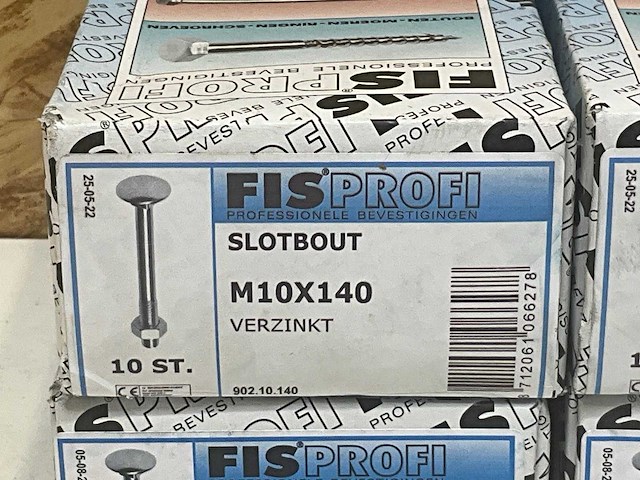 Fis profi slotbout m10x140 (60x) - afbeelding 3 van  3