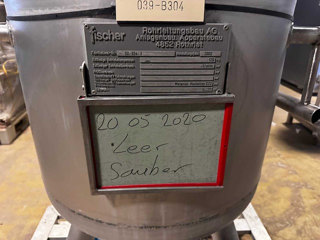 Fischer - mobile template tank 200 liter - 2002 - afbeelding 2 van  7
