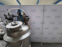 Fischer - procesvat/reactor met een bovenop gemonteerde roermachine/mixer - afbeelding 2 van  7