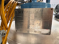 Fischer - procesvat/reactor met een bovenop gemonteerde roermachine/mixer - afbeelding 3 van  7