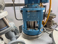 Fischer - procesvat/reactor met een bovenop gemonteerde roermachine/mixer - afbeelding 10 van  12