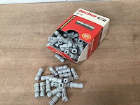 Fischer 15935 nylon plug pd10, doos 100 stuks (30x) - afbeelding 1 van  2