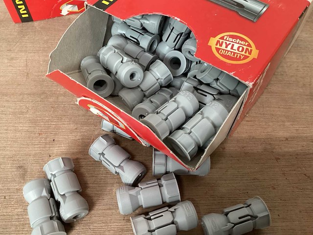 Fischer 15937 nylon plug pd12, doos 50 stuks (33x) - afbeelding 2 van  5