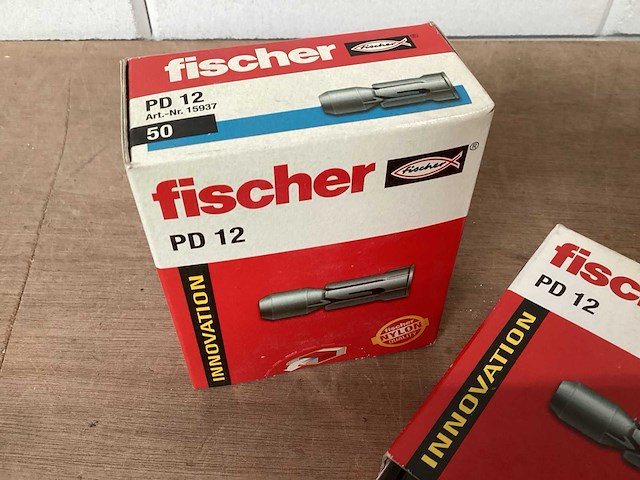 Fischer 15937 nylon plug pd12, doos 50 stuks (33x) - afbeelding 3 van  5