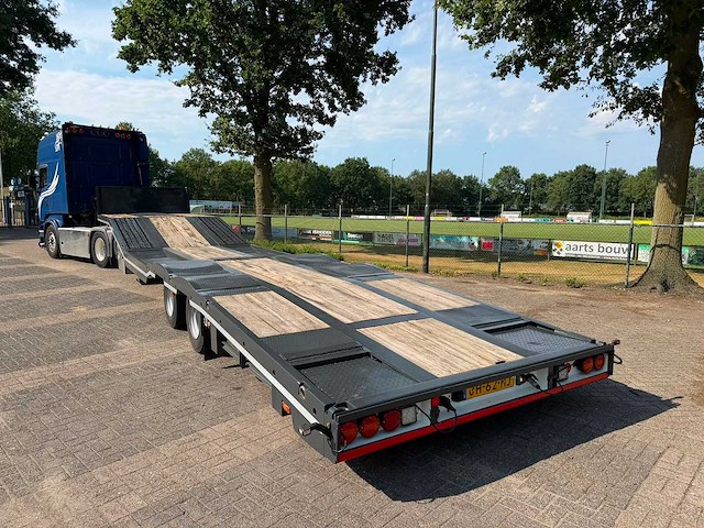 Fischer 2-assige semi-dieplader / transportoplegger – uitschuifbaar – 21.640 kg laadvermogen - afbeelding 6 van  7