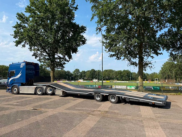 Fischer 2-assige semi-dieplader / transportoplegger – uitschuifbaar – 21.640 kg laadvermogen - afbeelding 7 van  7