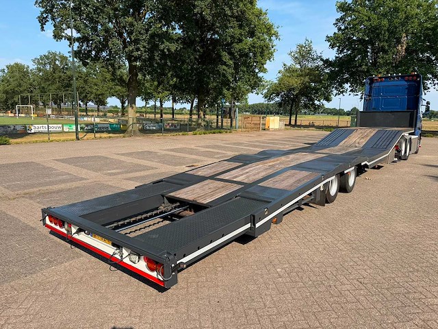 Fischer 2-assige semi-dieplader / transportoplegger – uitschuifbaar – 21.640 kg laadvermogen - afbeelding 10 van  43