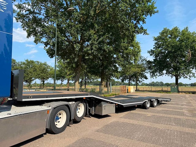 Fischer 2-assige semi-dieplader / transportoplegger – uitschuifbaar – 21.640 kg laadvermogen - afbeelding 1 van  43