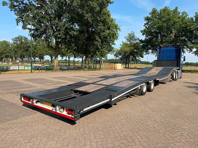 Fischer 2-assige semi-dieplader / transportoplegger – uitschuifbaar – 21.640 kg laadvermogen - afbeelding 12 van  43