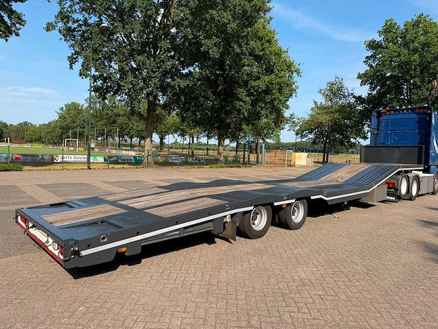 Fischer 2-assige semi-dieplader / transportoplegger – uitschuifbaar – 21.640 kg laadvermogen - afbeelding 24 van  43