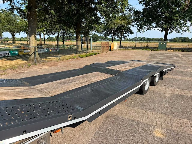 Fischer 2-assige semi-dieplader / transportoplegger – uitschuifbaar – 21.640 kg laadvermogen - afbeelding 33 van  43