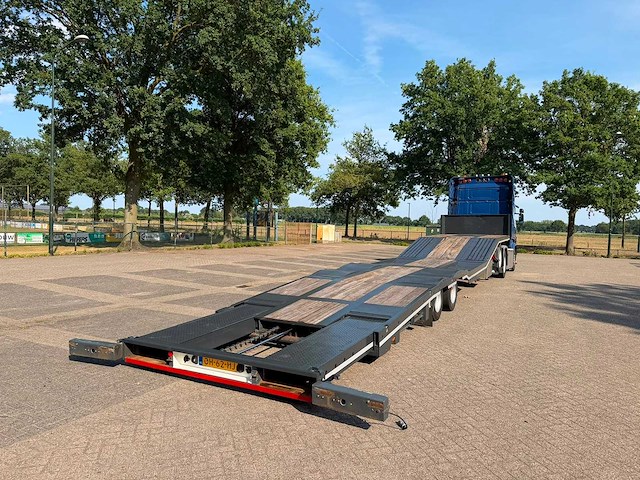 Fischer 2-assige semi-dieplader / transportoplegger – uitschuifbaar – 21.640 kg laadvermogen - afbeelding 40 van  43