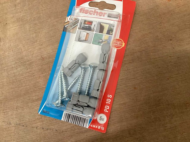 Fischer 503417 universeelplug met schroef 5x40 (160x) - afbeelding 1 van  4