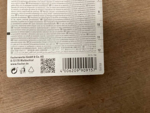 Fischer 503417 universeelplug met schroef 5x40 (160x) - afbeelding 4 van  4