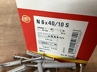 Fischer 50354 nagelplug met schroef, doos 50 stuks (20x) - afbeelding 3 van  3