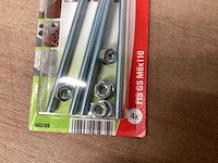 Fischer 503789 draadstang met moer, 4 pack (67x) - afbeelding 2 van  3