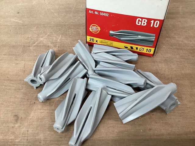 Fischer 50492 gasbetonplug gb10, doos 20 stuks (29x) - afbeelding 2 van  3