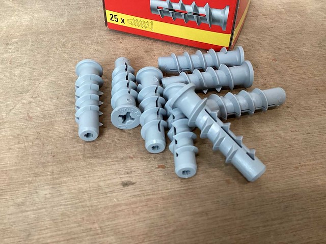 Fischer 78411 gasbetonplug ftpk4, doos 25 stuks (32x) - afbeelding 3 van  3
