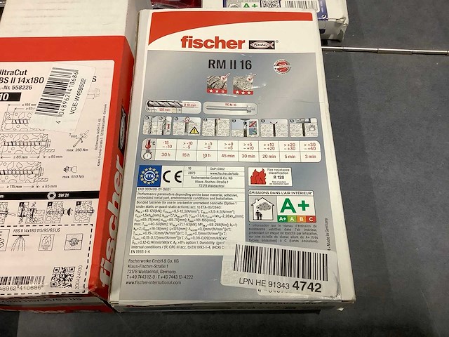 Fischer bevestigingmatriaal (20x) - afbeelding 2 van  8