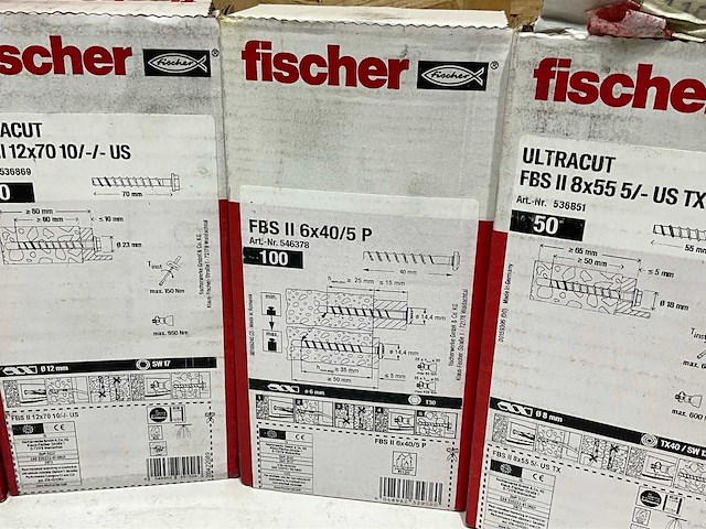 Fischer diversed bevestigingsmaterialen (8x) - afbeelding 7 van  8