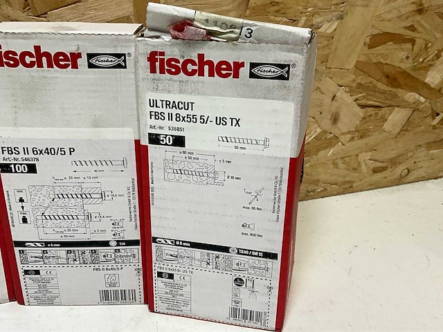 Fischer diversed bevestigingsmaterialen (8x) - afbeelding 8 van  8
