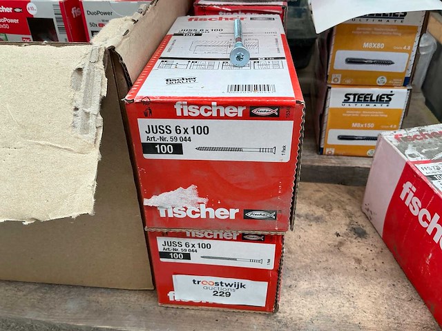 Fischer dozen schroeven 6x100 (6x) - afbeelding 2 van  3