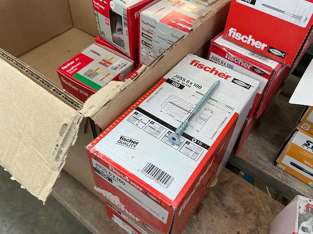 Fischer dozen schroeven 6x100 (6x) - afbeelding 3 van  3