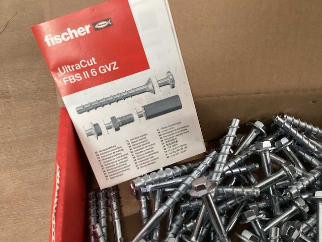 Fischer fbsii6x80/25 betonschroef (200x) - afbeelding 2 van  3