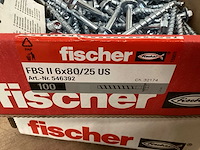 Fischer fbsii6x80/25 betonschroef (200x) - afbeelding 3 van  3