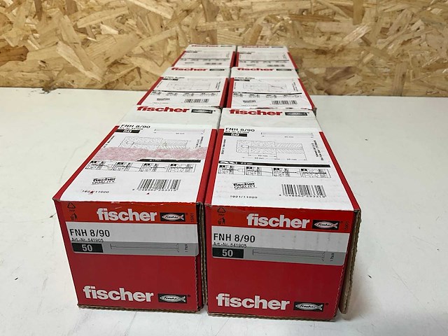 Fischer fnh 8/90 spanhulzen (300x) - afbeelding 5 van  7