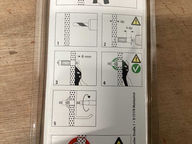 Fischer hmz2 montagetang hollewandplug (36x) - afbeelding 2 van  3