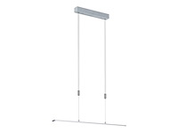 Fischer & honsel metz hanglamp led 24 w zilver - afbeelding 1 van  2