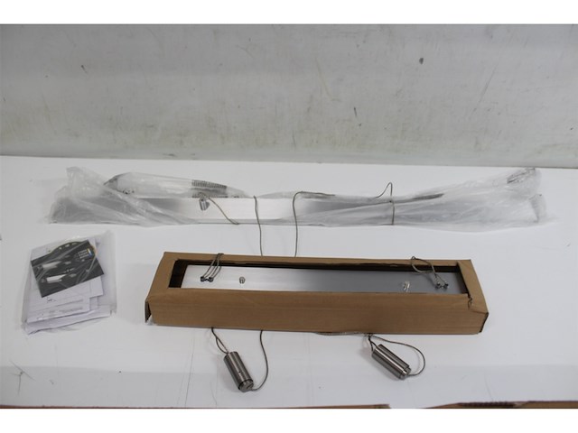 Fischer & honsel metz hanglamp led 24 w zilver - afbeelding 2 van  2