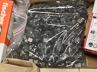 Fischer / mix - partij gemengde bevestigingsmaterialen bouten / moeren - afbeelding 2 van  13