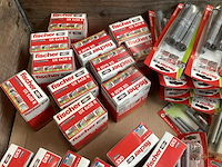 Fischer mix kavel diverse bevestigingsmaterialen (134x) - afbeelding 2 van  8
