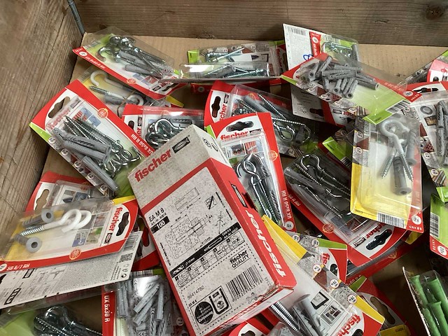 Fischer mix kavel diverse bevestigingsmaterialen (147x) - afbeelding 2 van  8