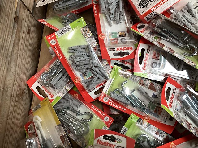 Fischer mix kavel diverse bevestigingsmaterialen (147x) - afbeelding 3 van  8